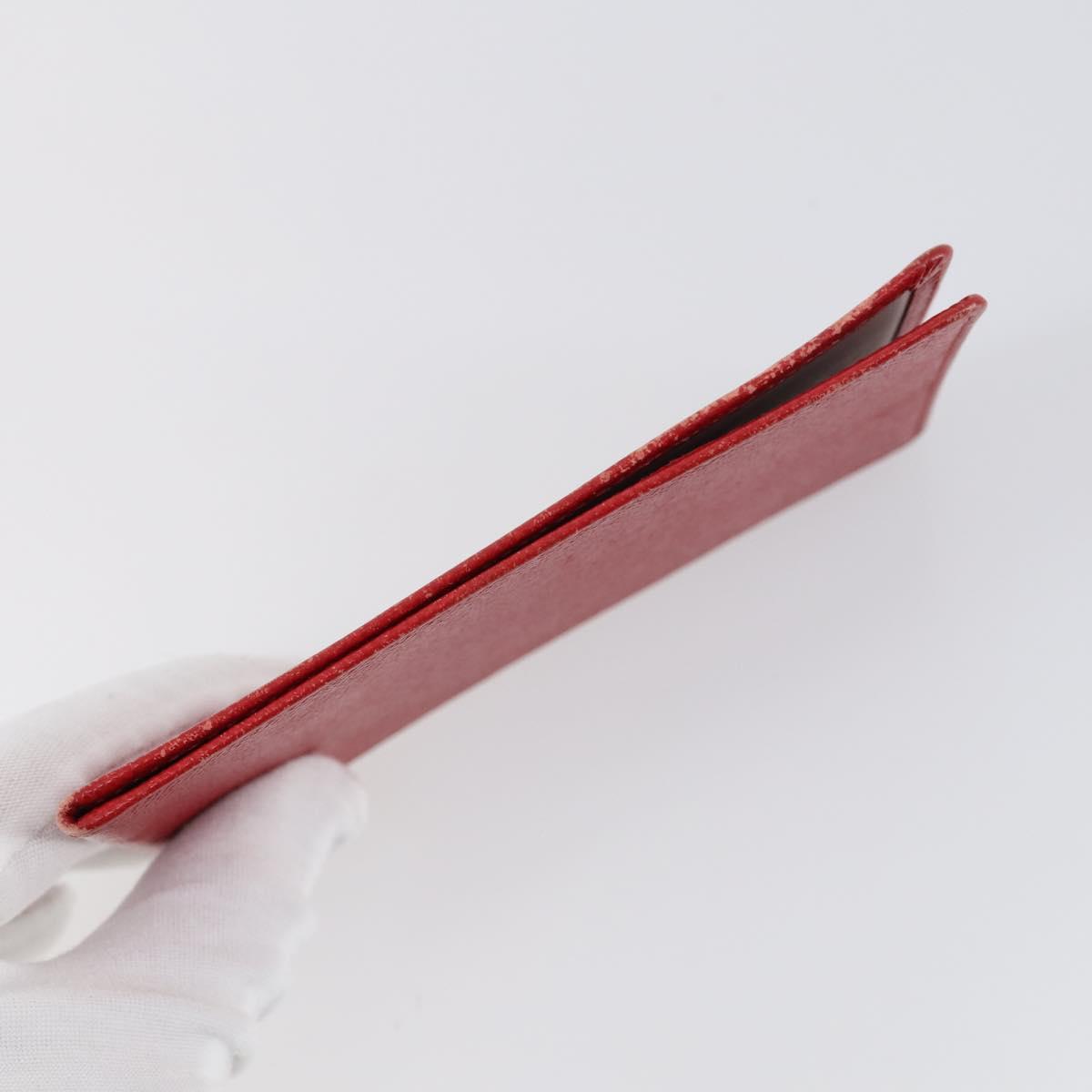 LOUIS VUITTON Monogram Epi Wallet 5Set Red White LV Auth bs30031