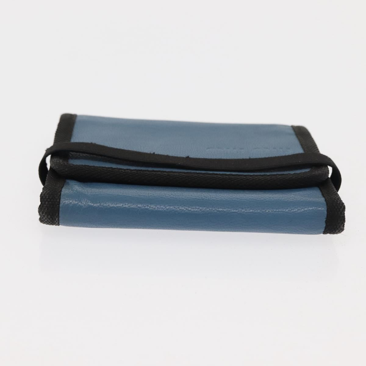 Miu Miu Matelasse Wallet Leather 7Set Blue Black beige Auth bs30046