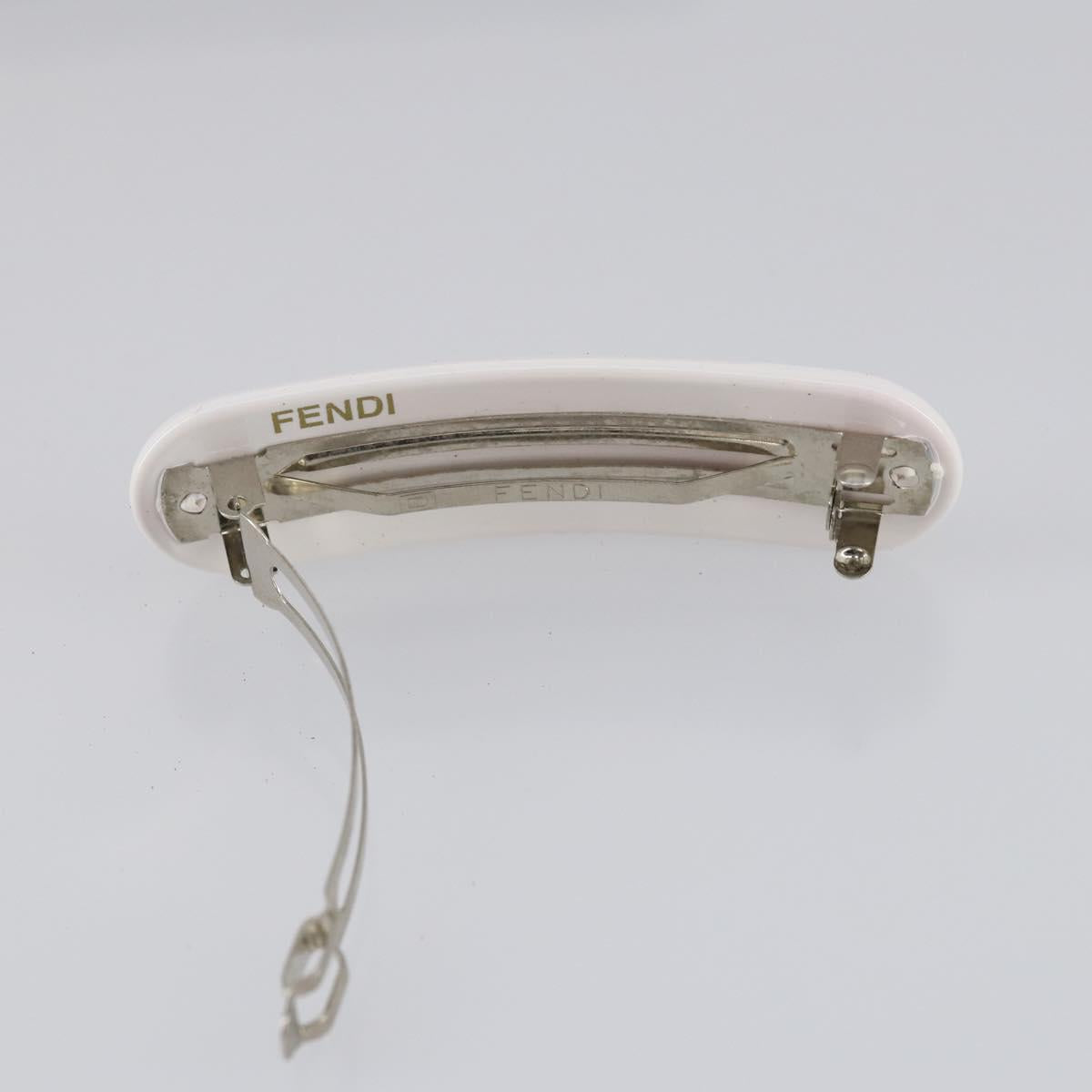 FENDI Pecan Canvas Wallet Leather 7Set Black Brown Auth bs30048