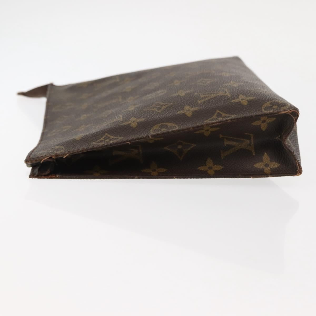 LOUIS VUITTON Monogram Poche Toilette 26 Pouch M47542 LV Auth bs30050