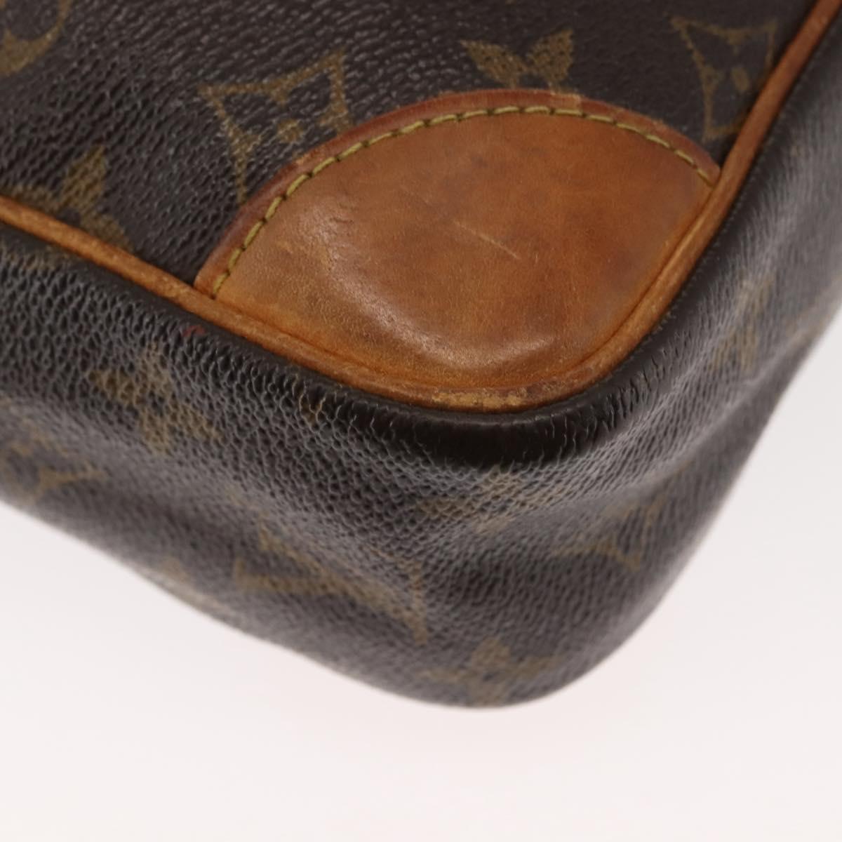 LOUIS VUITTON Monogram Compiegne 28 Clutch Bag M51845 LV Auth bs30051