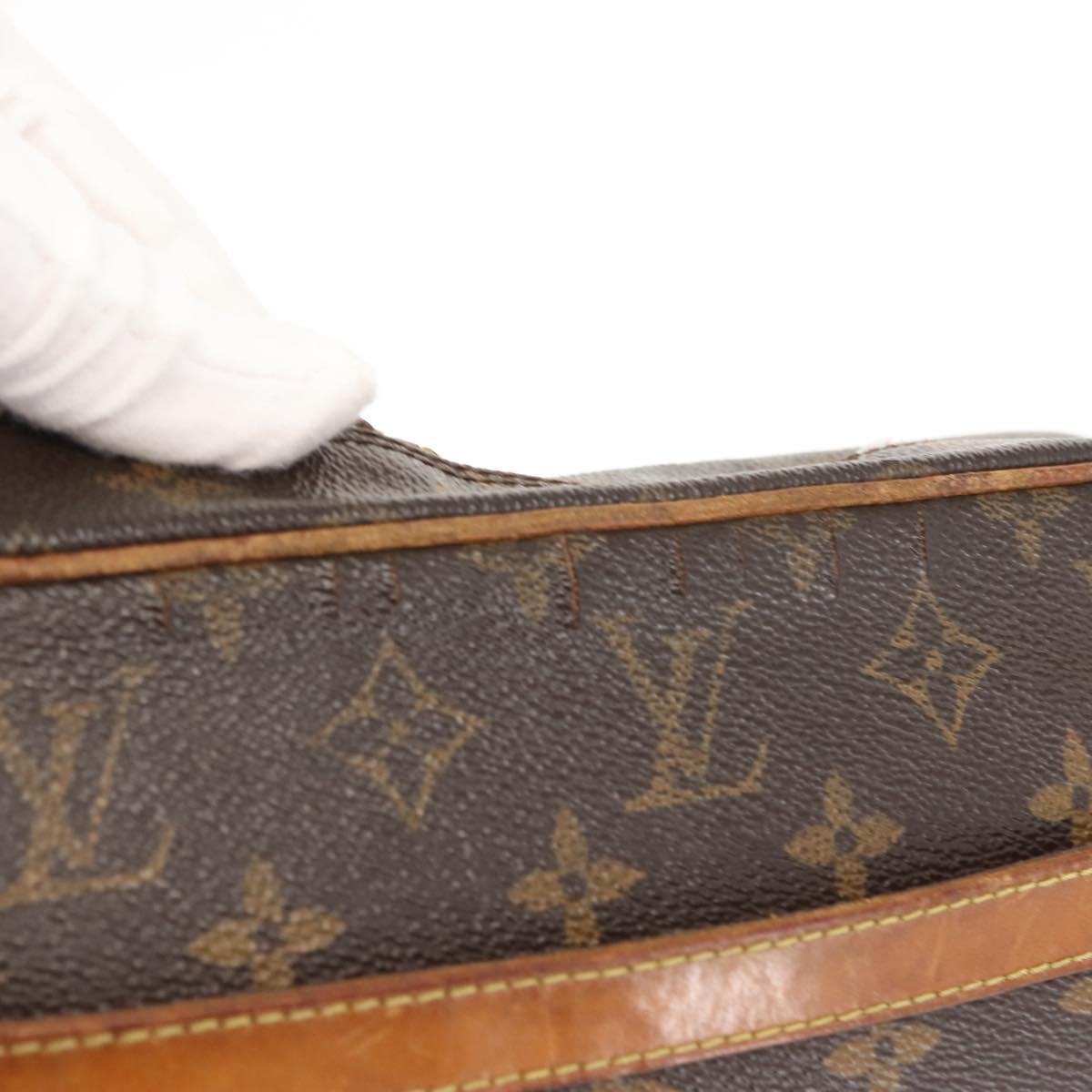 LOUIS VUITTON Monogram Compiegne 28 Clutch Bag M51845 LV Auth bs30051