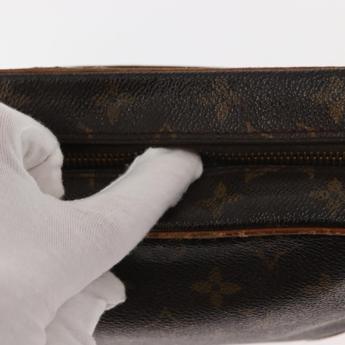 LOUIS VUITTON Monogram Compiegne 28 Clutch Bag M51845 LV Auth bs30051