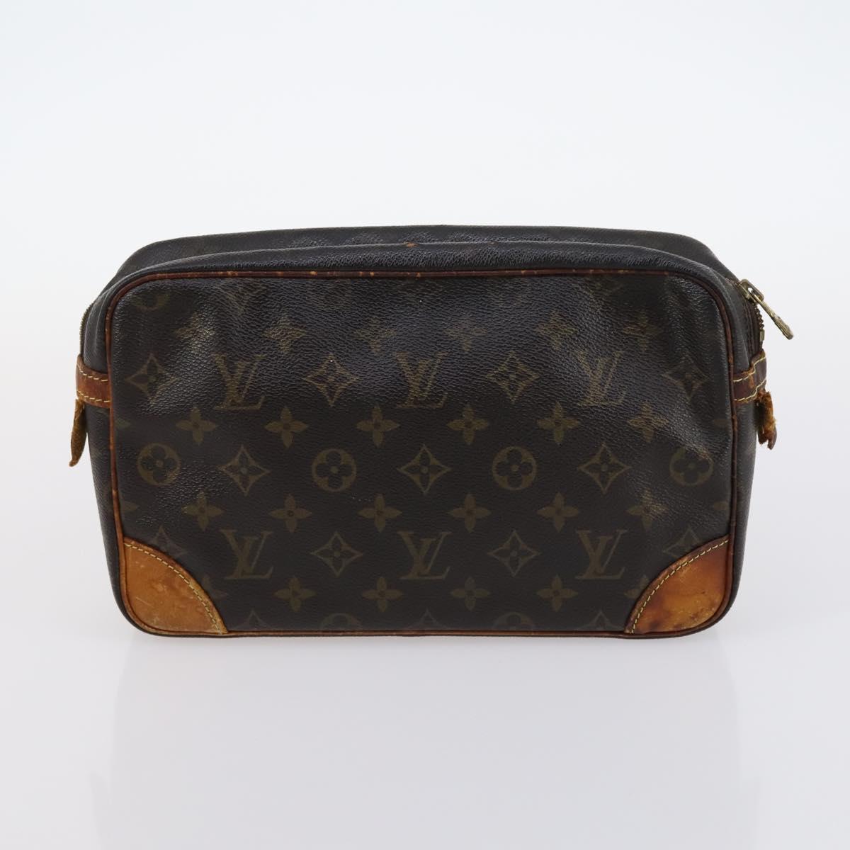 LOUIS VUITTON Monogram Hand Bag 2Set LV Auth bs30055