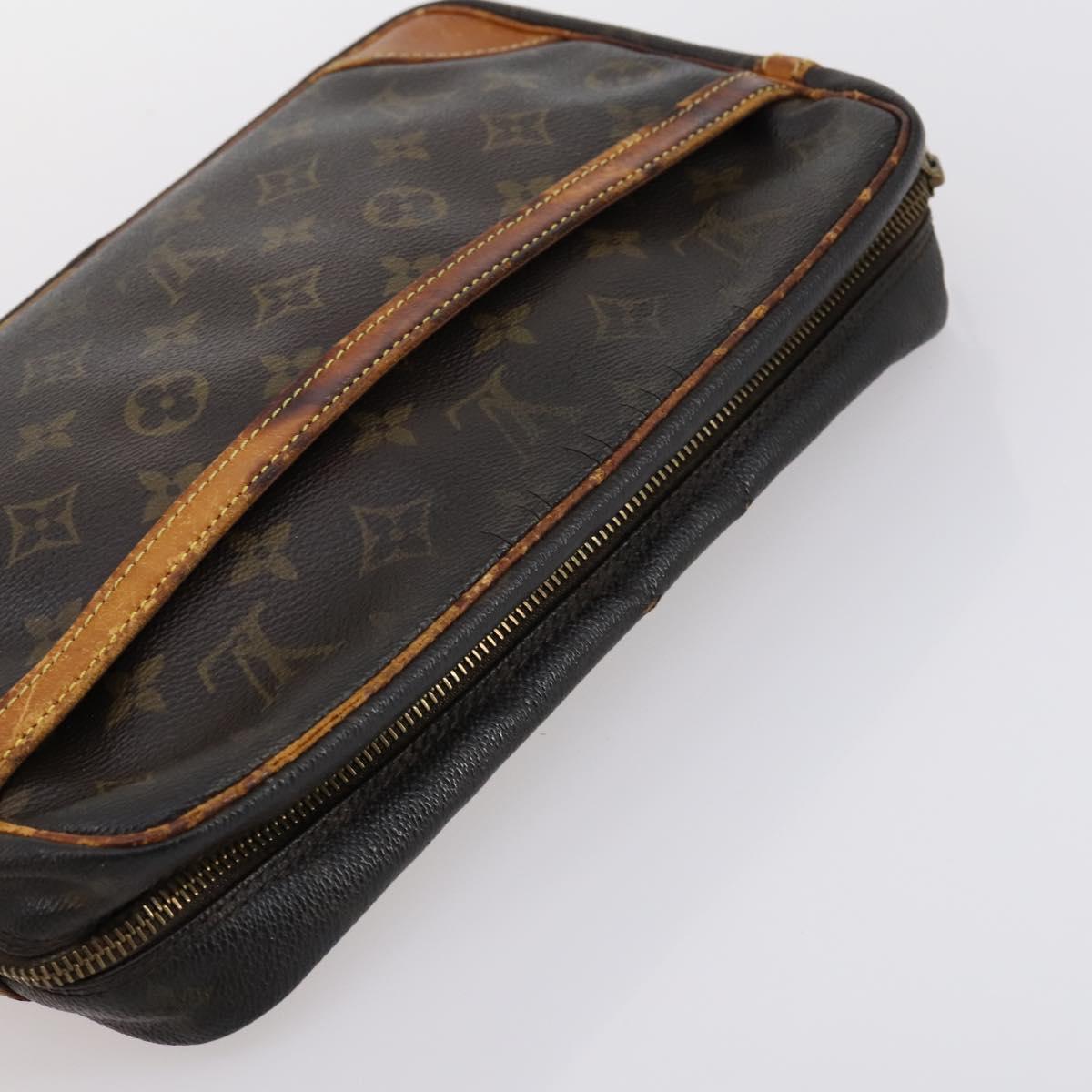 LOUIS VUITTON Monogram Hand Bag 2Set LV Auth bs30055