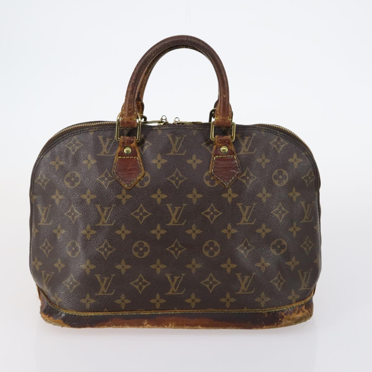 LOUIS VUITTON Monogram Hand Bag 2Set LV Auth bs30055