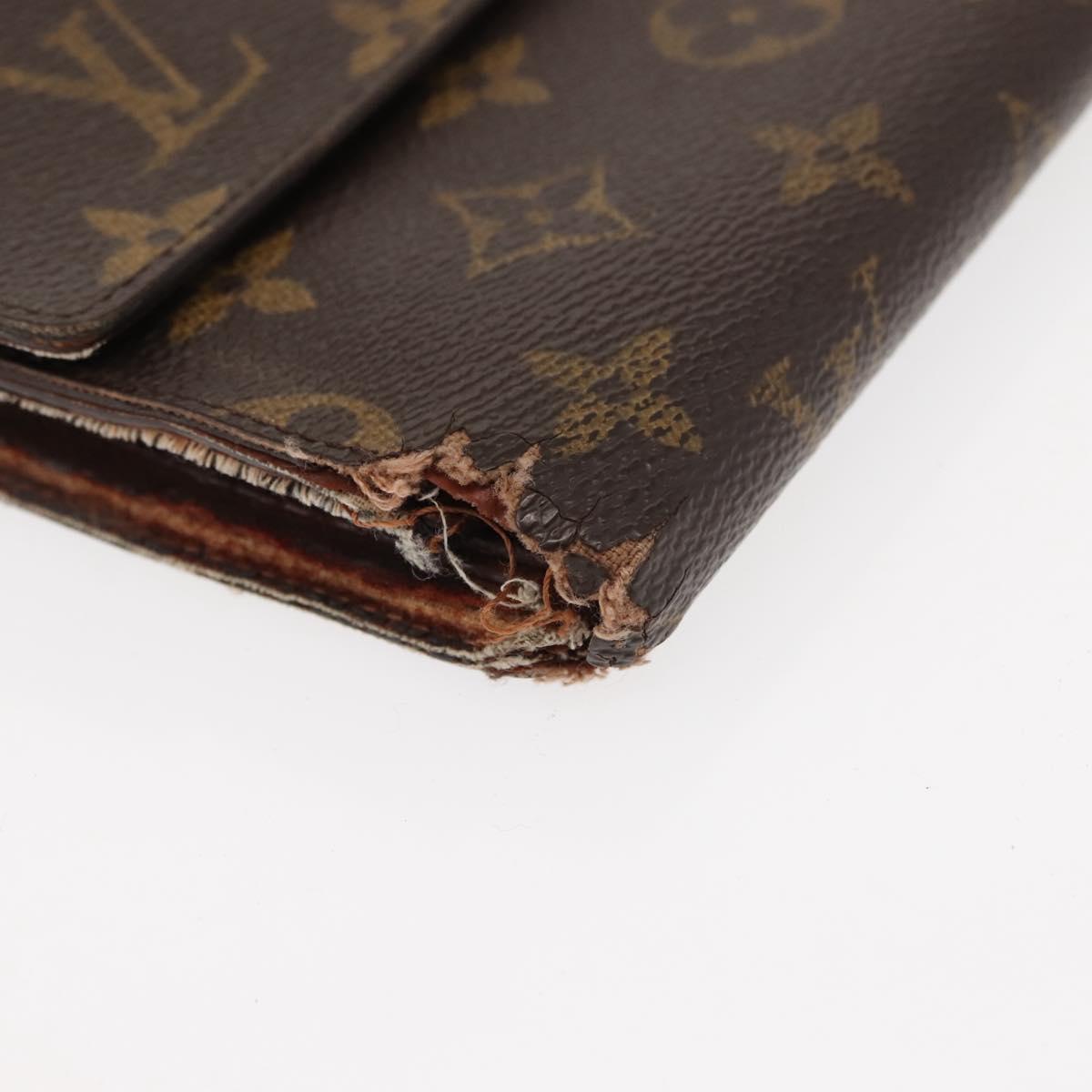 LOUIS VUITTON Monogram Wallet 4Set LV Auth bs30059