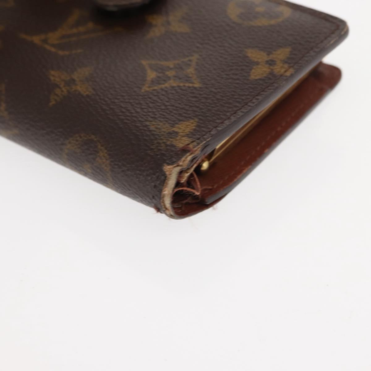 LOUIS VUITTON Monogram Wallet 4Set LV Auth bs30059