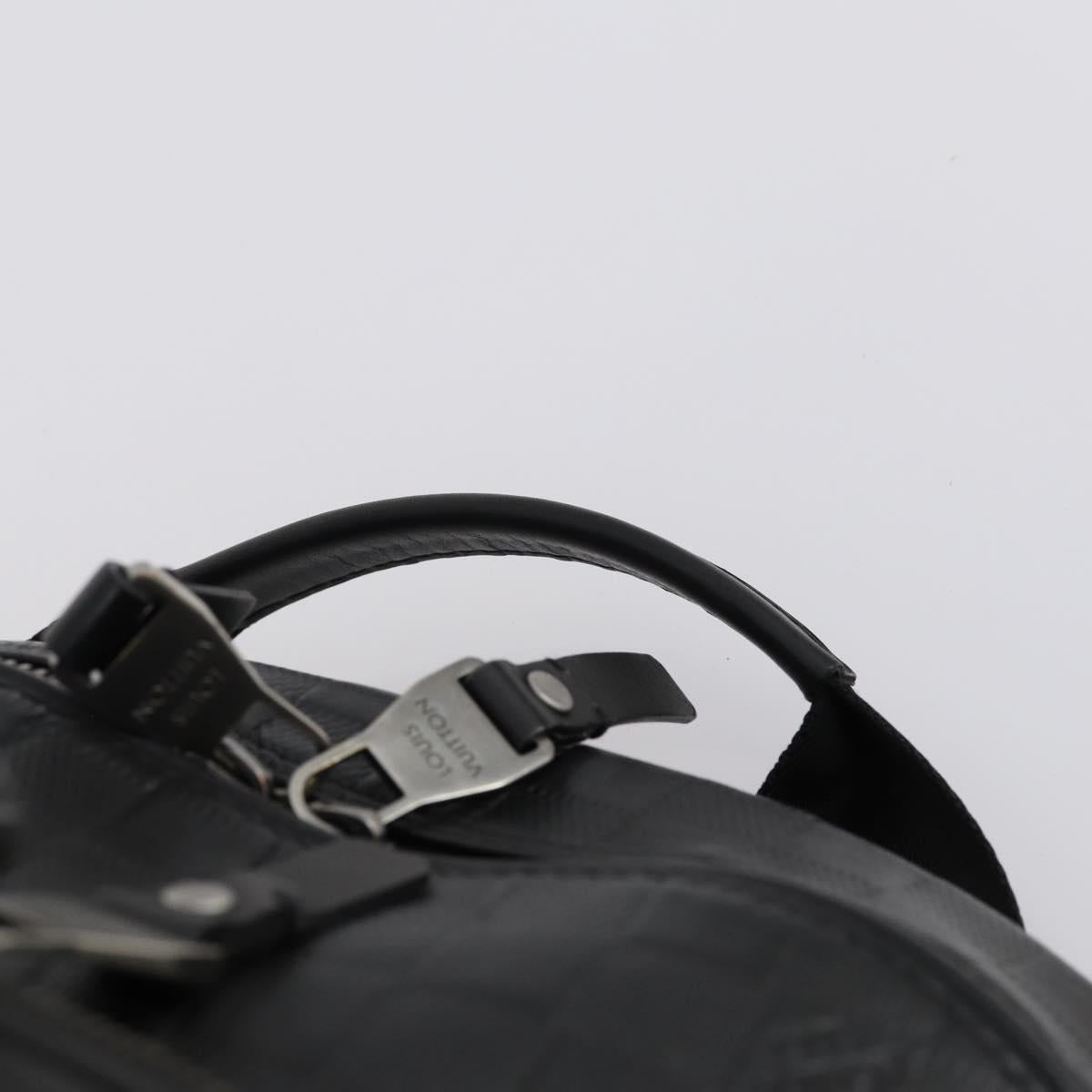 LOUIS VUITTON Damier Infini Michael Backpack Black N41330 LV Auth bs30061