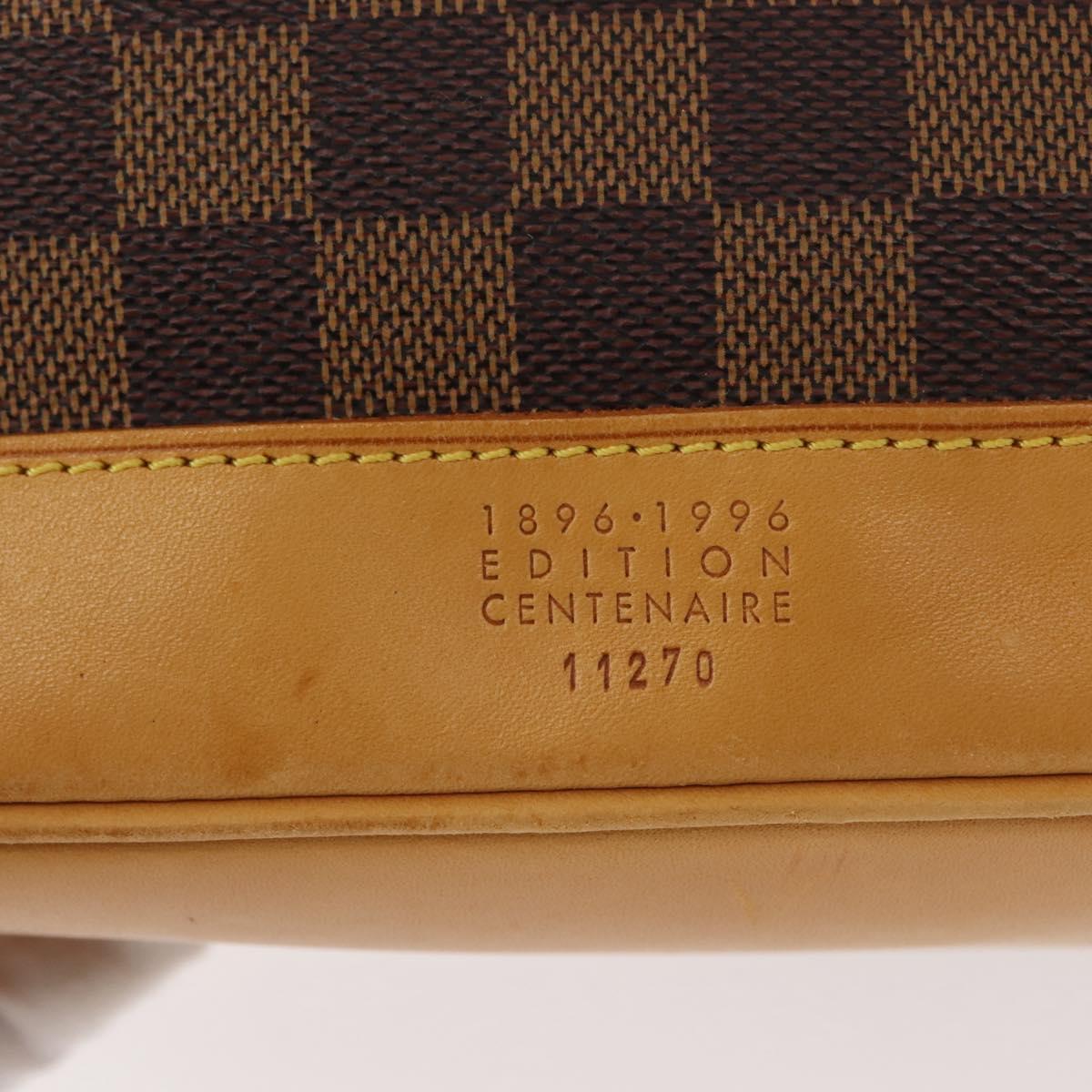 LOUIS VUITTON Damier Ebene Arlucan Backpack N99038 LV Auth bs30076