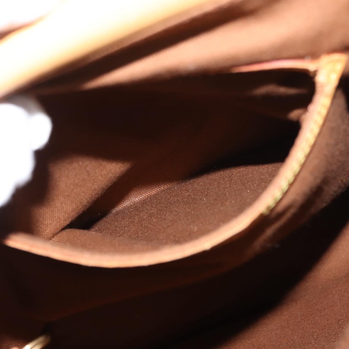 LOUIS VUITTON Damier Ebene Arlucan Backpack N99038 LV Auth bs30076