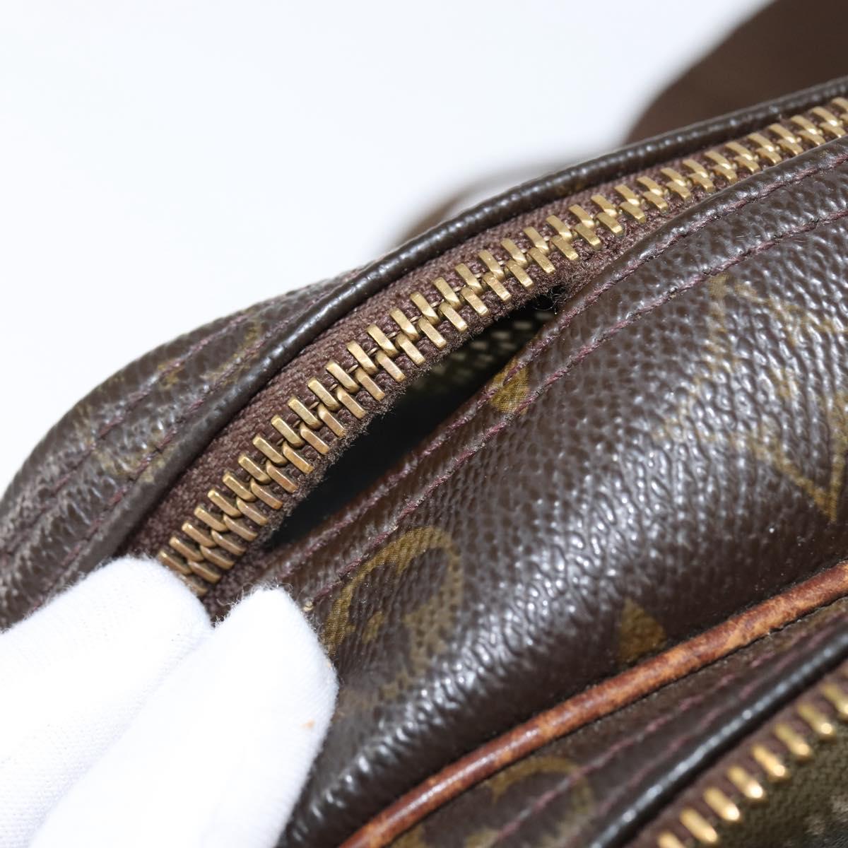 LOUIS VUITTON Monogram Reporter PM Shoulder Bag M45254 LV Auth bs30099