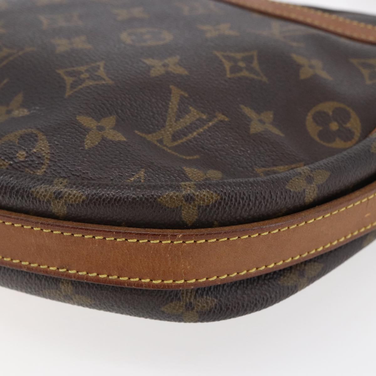 LOUIS VUITTON Monogram Jeune Fille GM Shoulder Bag M51225 LV Auth bs30105