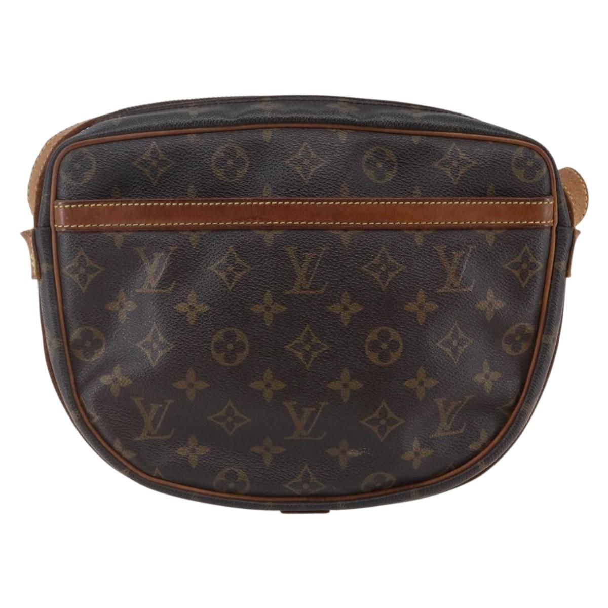 LOUIS VUITTON Monogram Jeune Fille GM Shoulder Bag M51225 LV Auth bs30105
