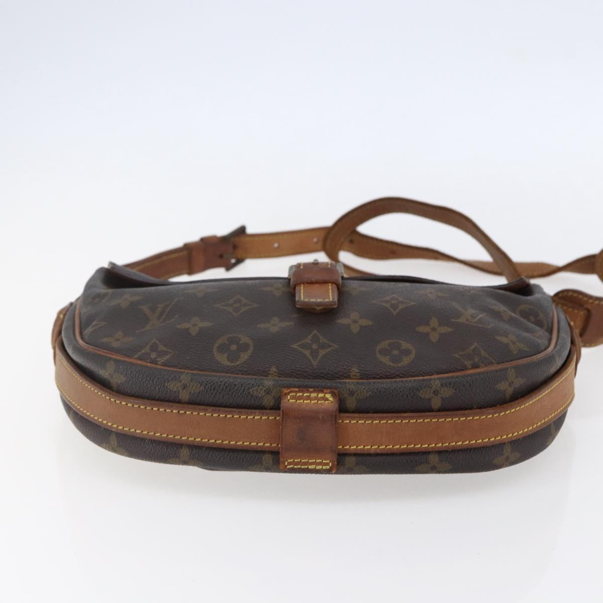 LOUIS VUITTON Monogram Jeune Fille GM Shoulder Bag M51225 LV Auth bs30105