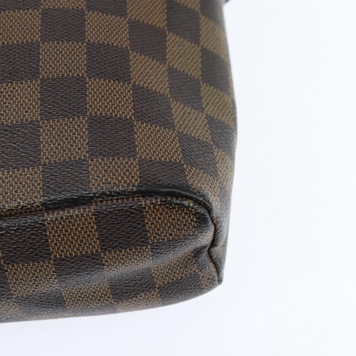 LOUIS VUITTON Damier Ebene Olaf PM Shoulder Bag N41442 LV Auth bs30109