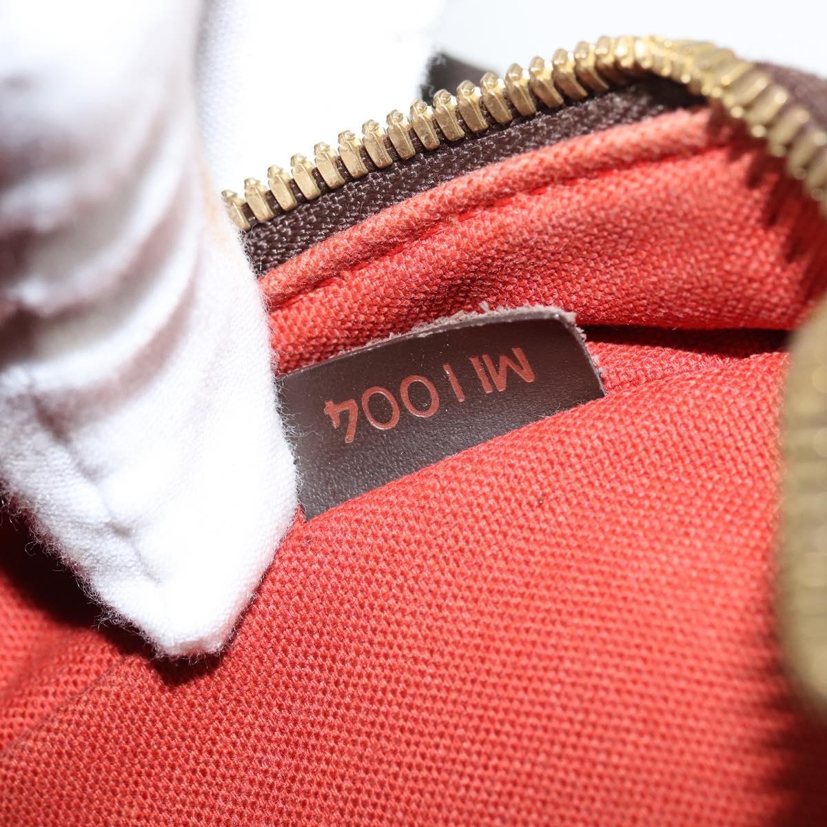 LOUIS VUITTON Damier Ebene Olaf PM Shoulder Bag N41442 LV Auth bs30109