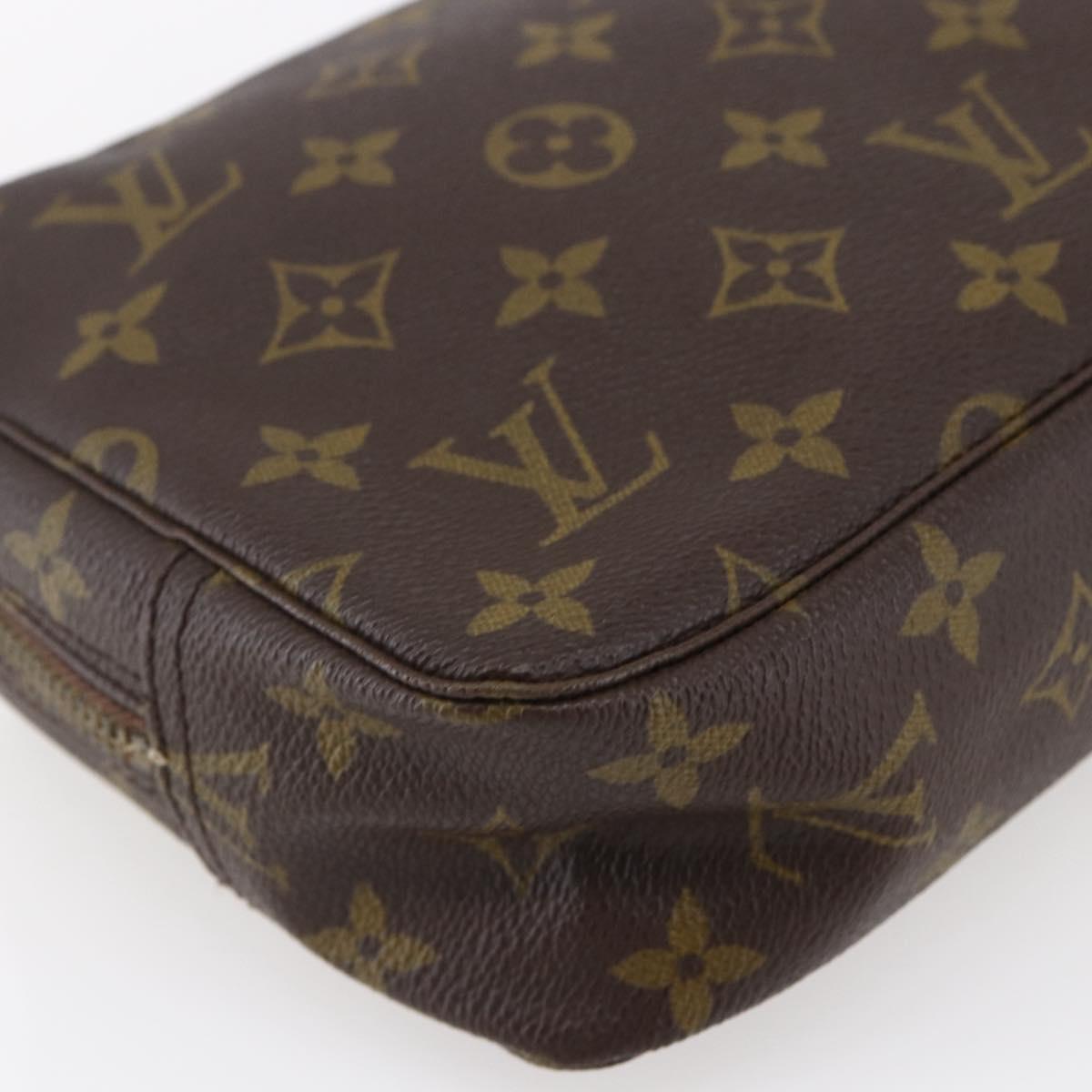 LOUIS VUITTON Monogram Trousse Toilette 23 Clutch Bag M47524 LV Auth bs30111