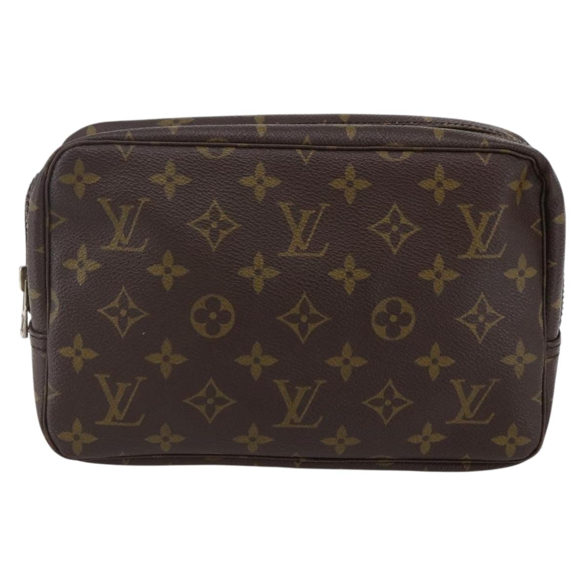 LOUIS VUITTON Monogram Trousse Toilette 23 Clutch Bag M47524 LV Auth bs30111