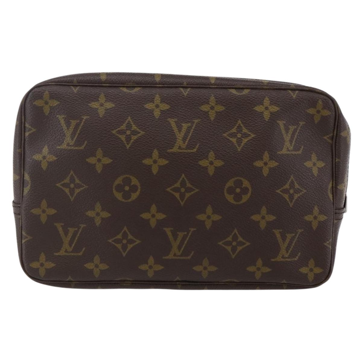 LOUIS VUITTON Monogram Trousse Toilette 23 Clutch Bag M47524 LV Auth bs30111