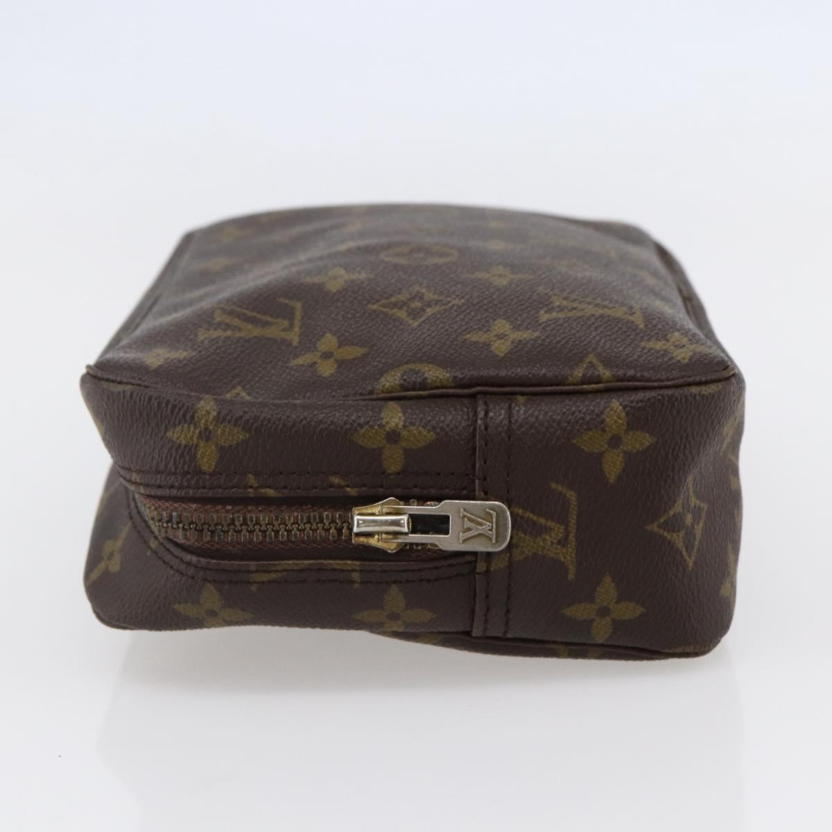 LOUIS VUITTON Monogram Trousse Toilette 23 Clutch Bag M47524 LV Auth bs30111