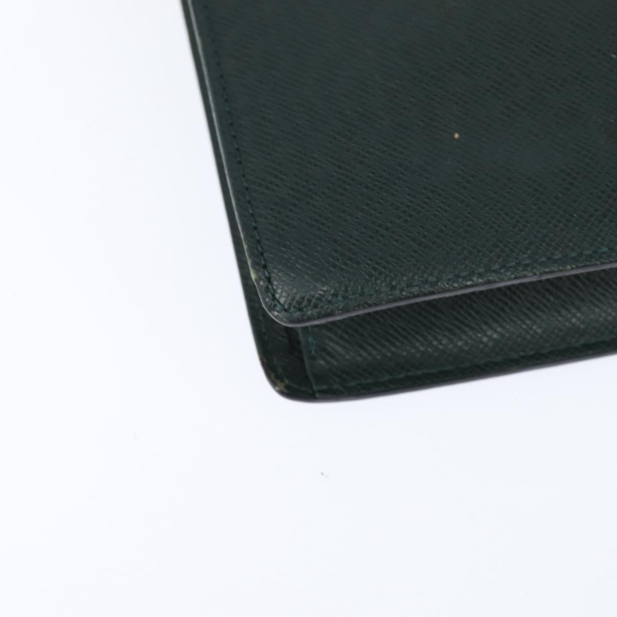 LOUIS VUITTON Taiga ServietteKourad Business Bag Epicea T16786 LV Auth bs30113