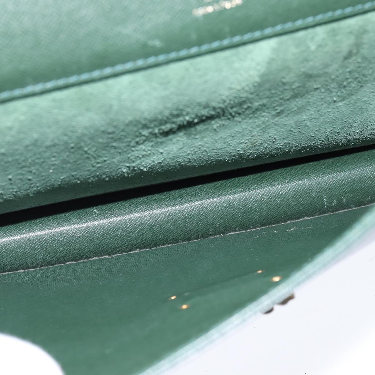 LOUIS VUITTON Taiga ServietteKourad Business Bag Epicea T16786 LV Auth bs30113