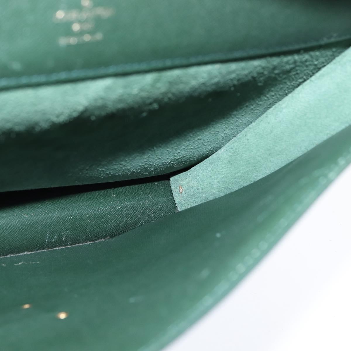 LOUIS VUITTON Taiga ServietteKourad Business Bag Epicea T16786 LV Auth bs30113