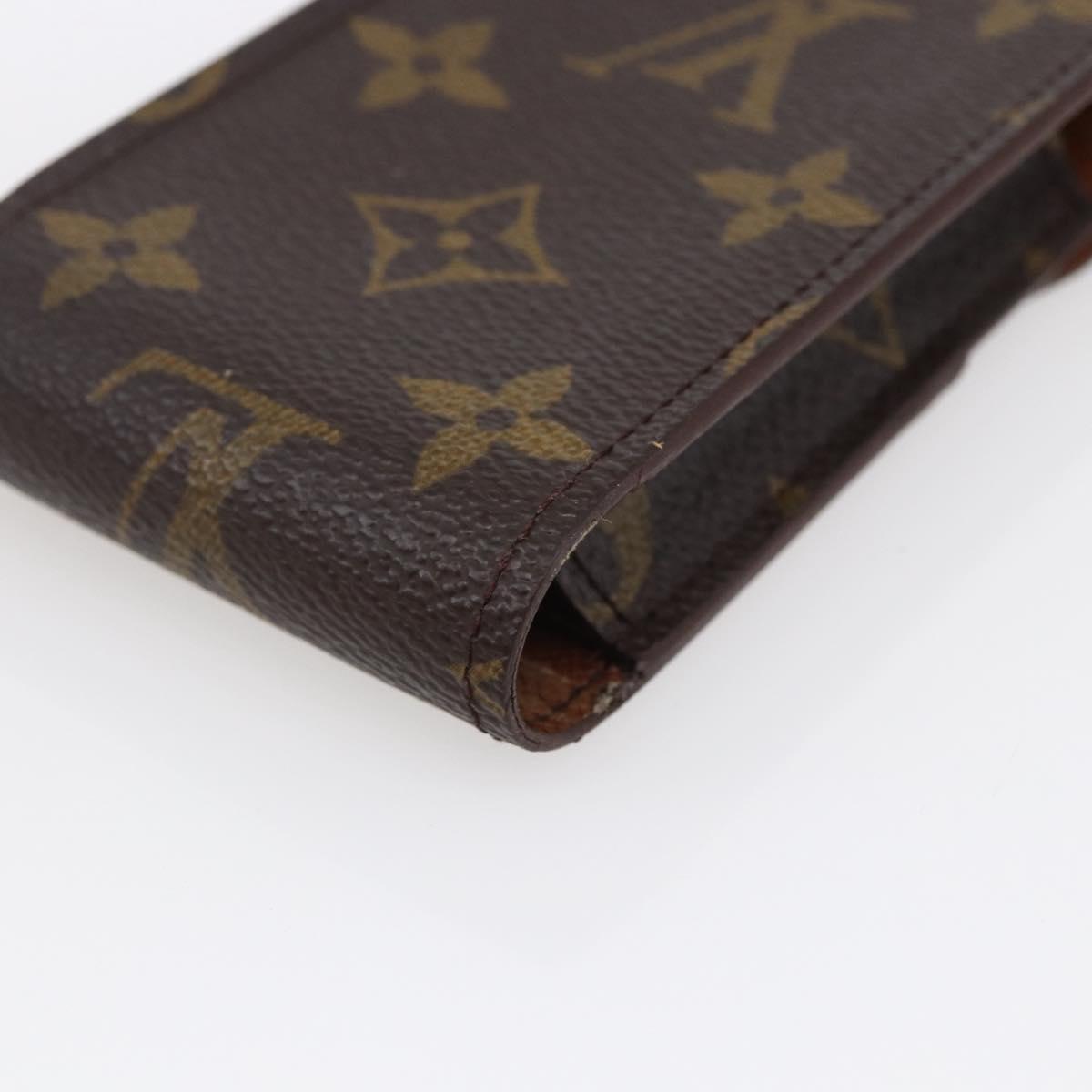 LOUIS VUITTON Monogram Etui Cigarette Case M63024 LV Auth bs30114