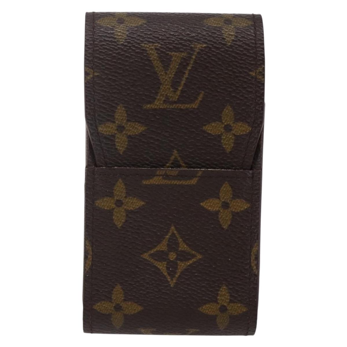 LOUIS VUITTON Monogram Etui Cigarette Case M63024 LV Auth bs30114