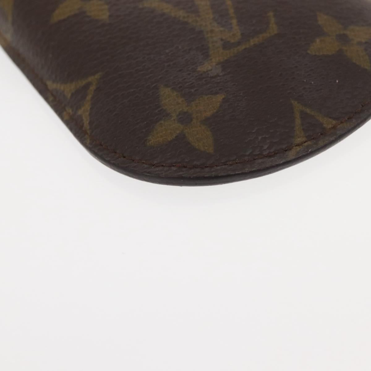 LOUIS VUITTON Monogram Etui Lunette Rabat Glasses Case 2Set M62970 Auth bs30115