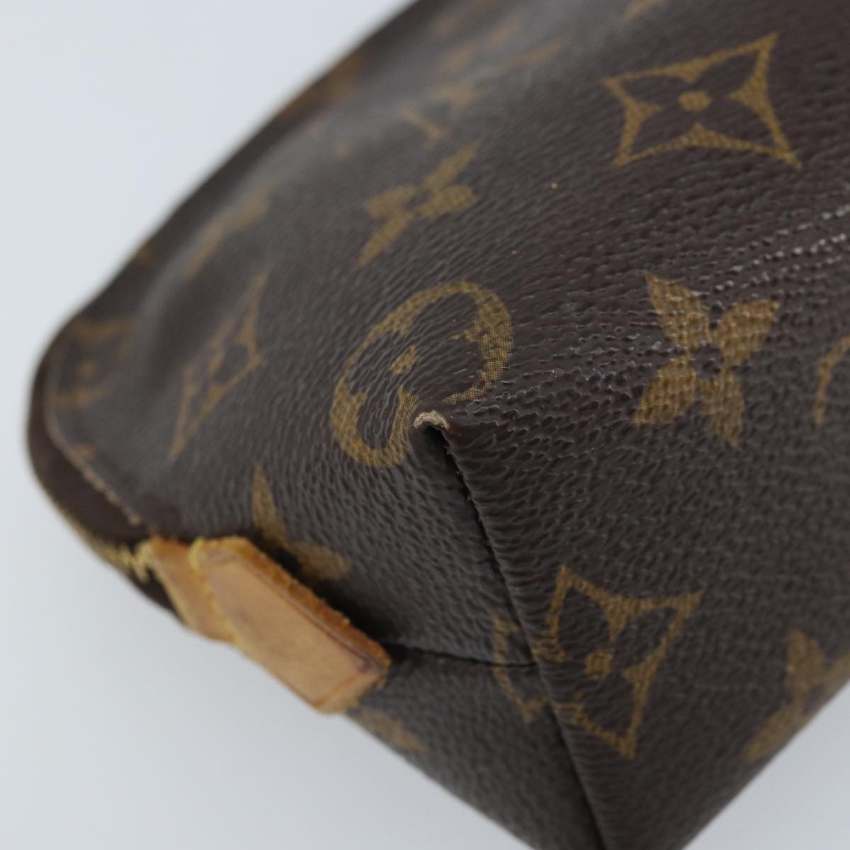 LOUIS VUITTON Monogram Pochette Cosmetic PM Pouch M43998 LV Auth bs30117