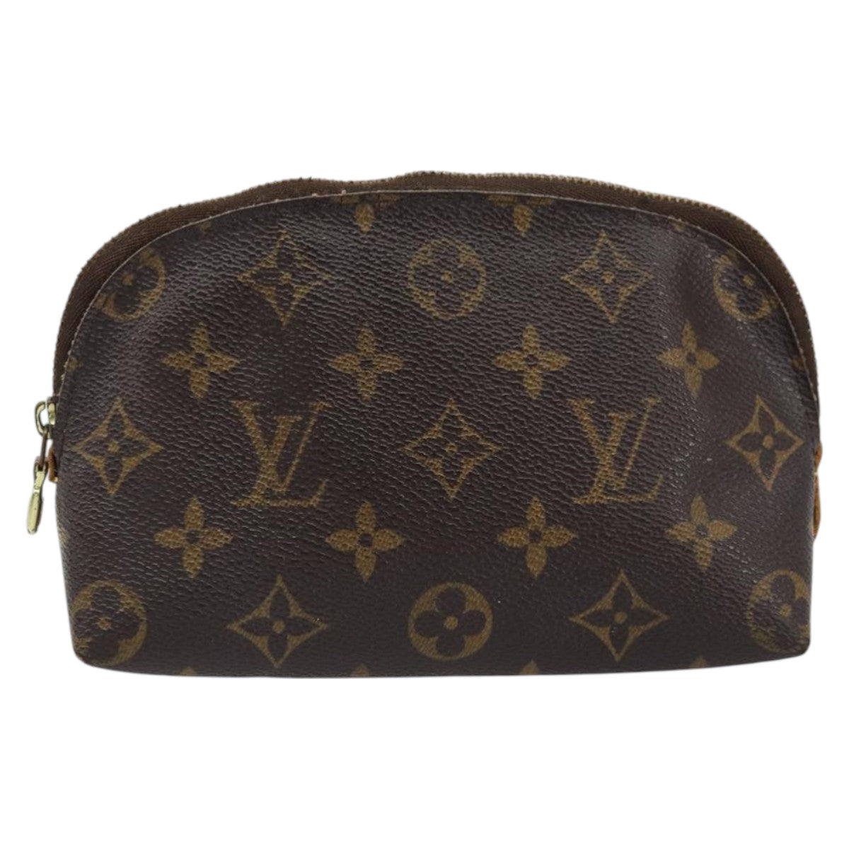 LOUIS VUITTON Monogram Pochette Cosmetic PM Pouch M43998 LV Auth bs30117