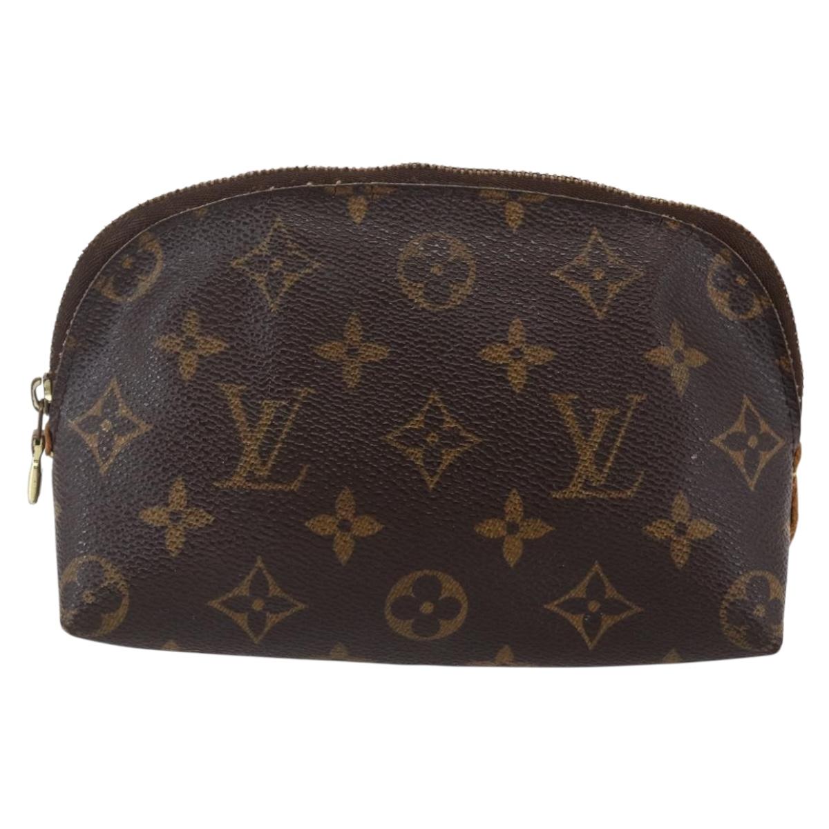 LOUIS VUITTON Monogram Pochette Cosmetic PM Pouch M43998 LV Auth bs30117