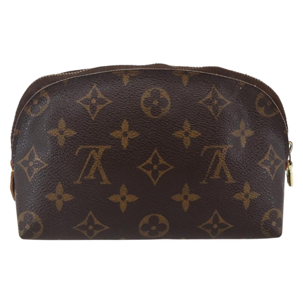 LOUIS VUITTON Monogram Pochette Cosmetic PM Pouch M43998 LV Auth bs30117