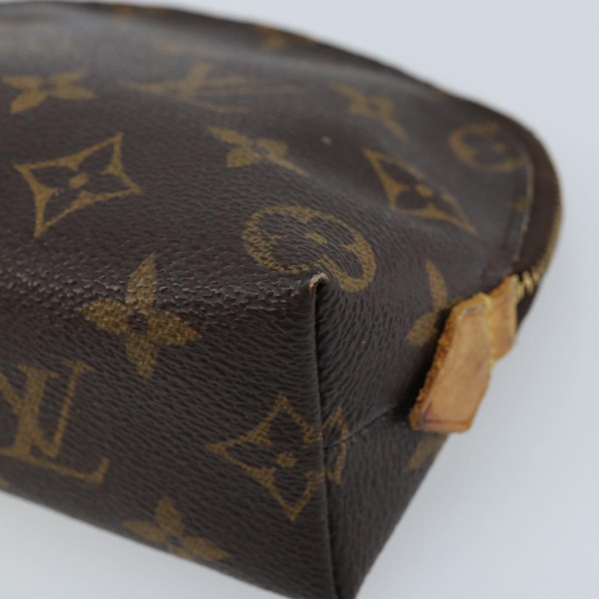 LOUIS VUITTON Monogram Pochette Cosmetic PM Pouch M43998 LV Auth bs30117