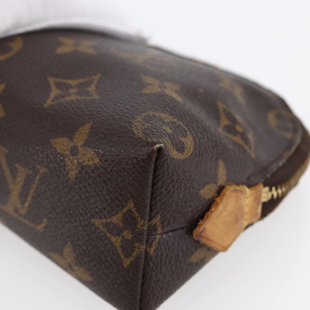 LOUIS VUITTON Monogram Pochette Cosmetic PM Pouch M43998 LV Auth bs30117