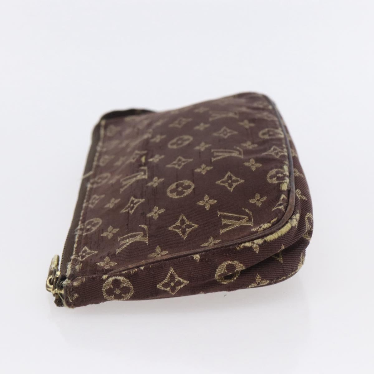 LOUIS VUITTON Monogram Idylle Mini Pochette Pouch Fuzan M62997 LV Auth bs30118