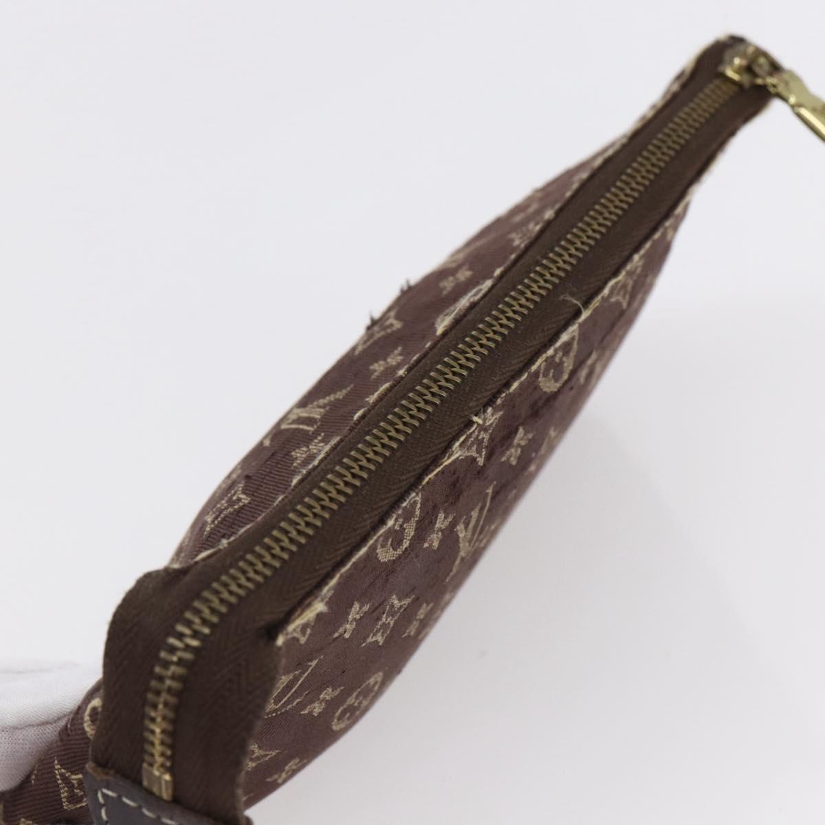 LOUIS VUITTON Monogram Idylle Mini Pochette Pouch Fuzan M62997 LV Auth bs30118