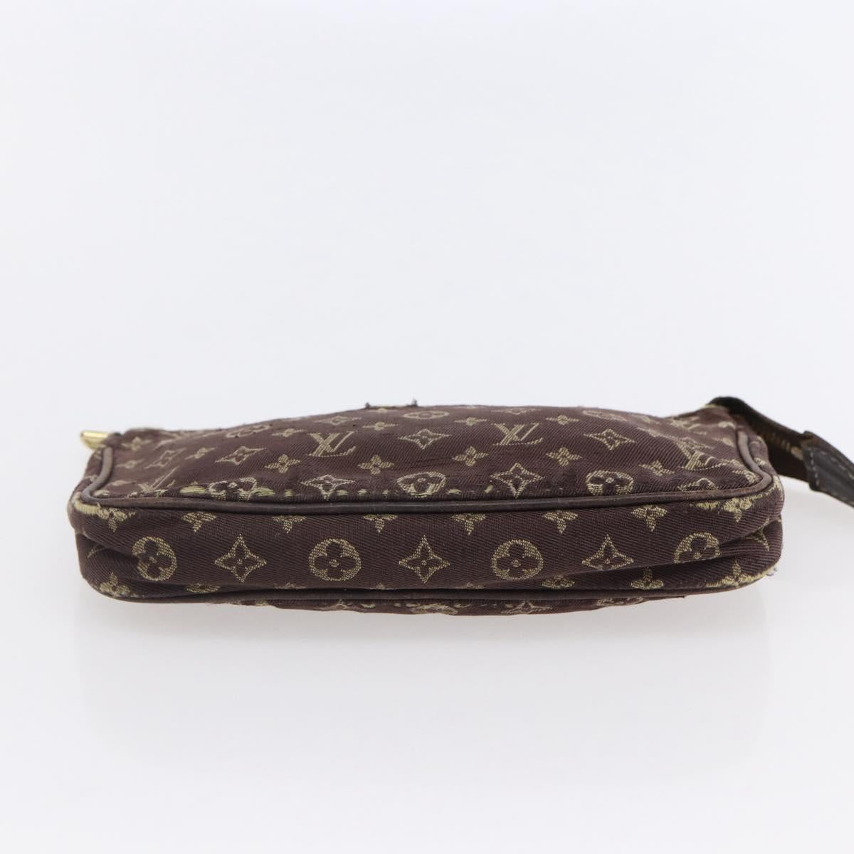 LOUIS VUITTON Monogram Idylle Mini Pochette Pouch Fuzan M62997 LV Auth bs30118