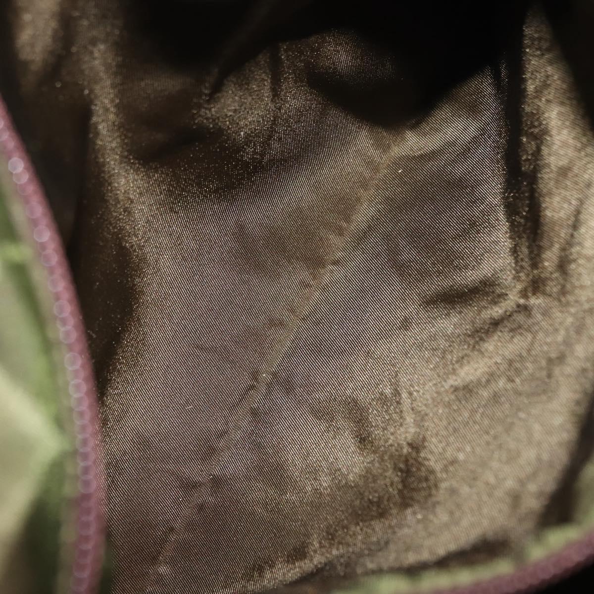 PRADA Tote Bag Nylon Khaki Auth bs30124