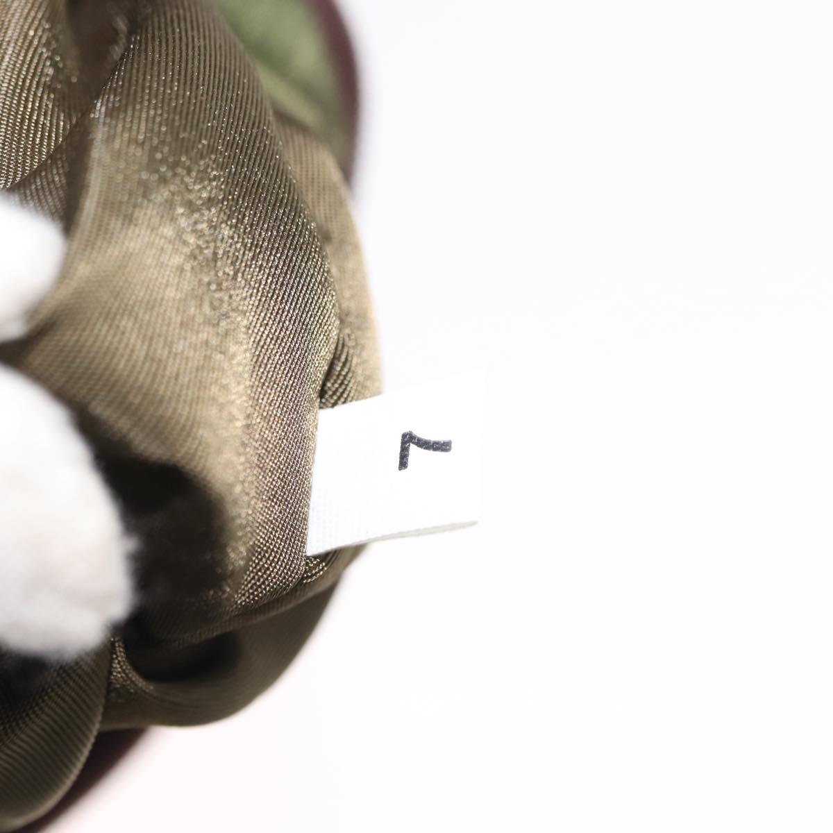 PRADA Tote Bag Nylon Khaki Auth bs30124