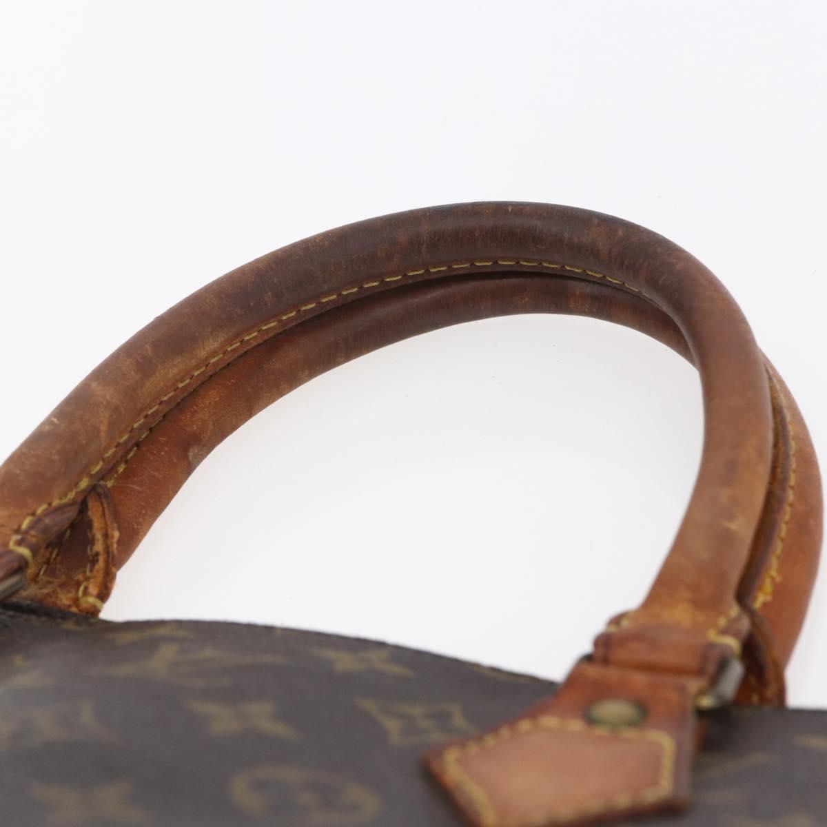LOUIS VUITTON Monogram Sac Plat Hand Bag M51140 LV Auth bs30140