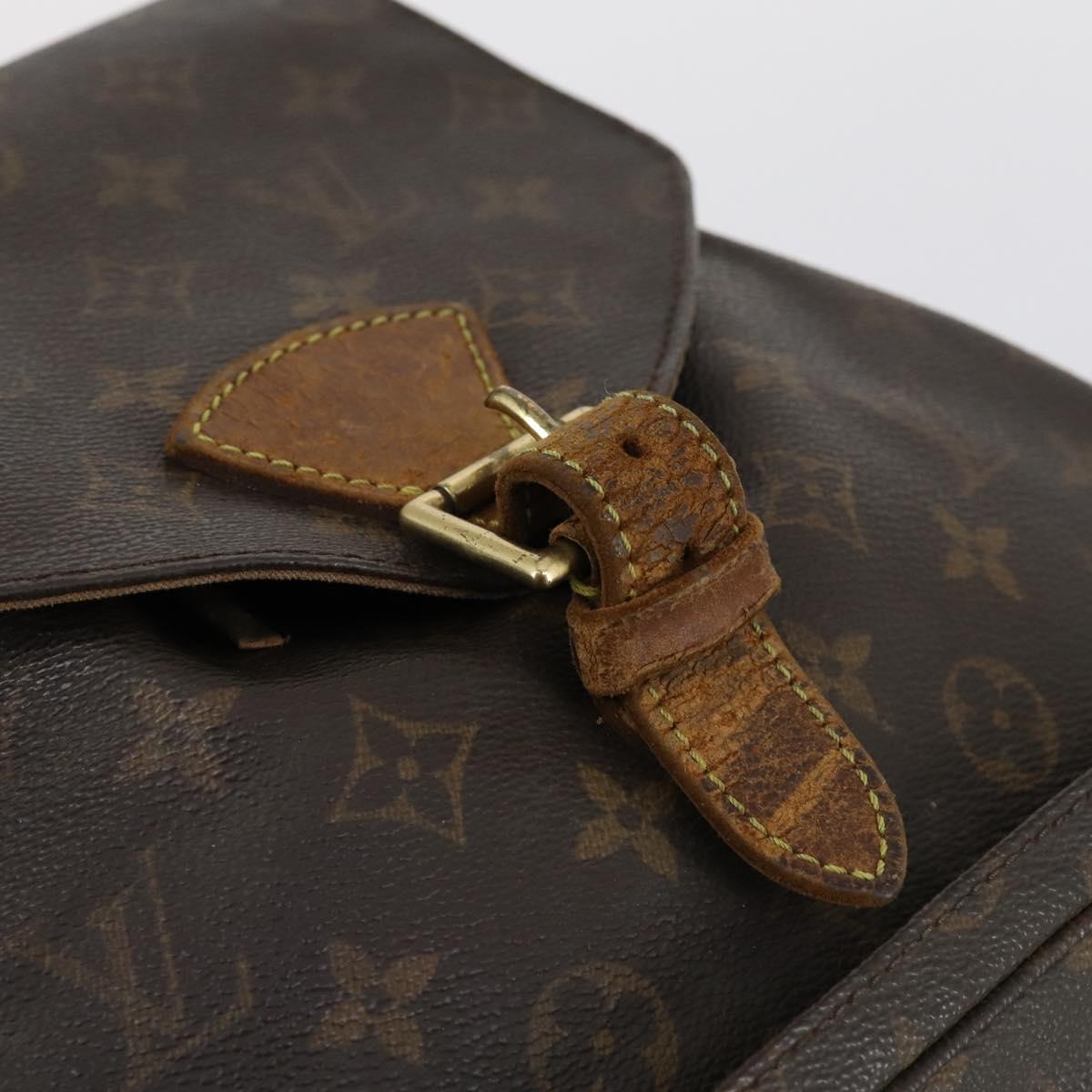 LOUIS VUITTON Monogram Montsouris GM Backpack M51135 LV Auth bs30142