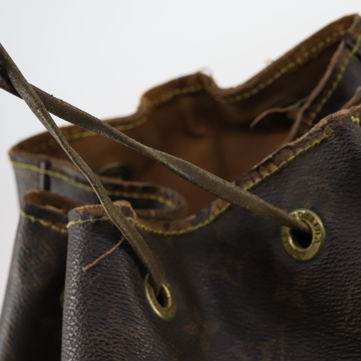 LOUIS VUITTON Monogram Montsouris GM Backpack M51135 LV Auth bs30142