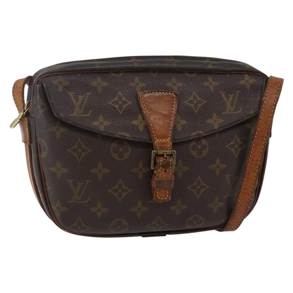 LOUIS VUITTON Monogram Jeune Fille MM Shoulder Bag M51226 LV Auth bs30145
