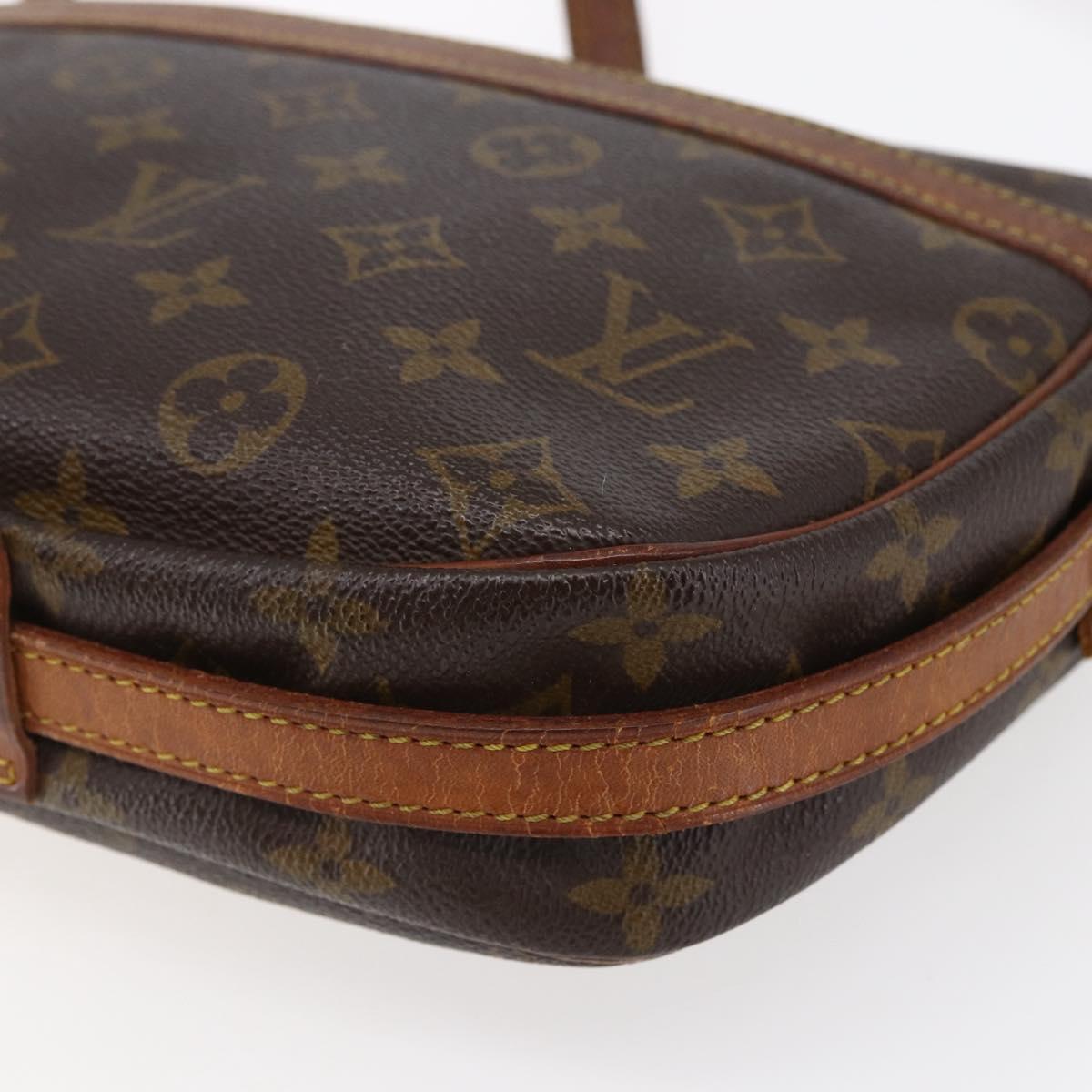 LOUIS VUITTON Monogram Jeune Fille MM Shoulder Bag M51226 LV Auth bs30145