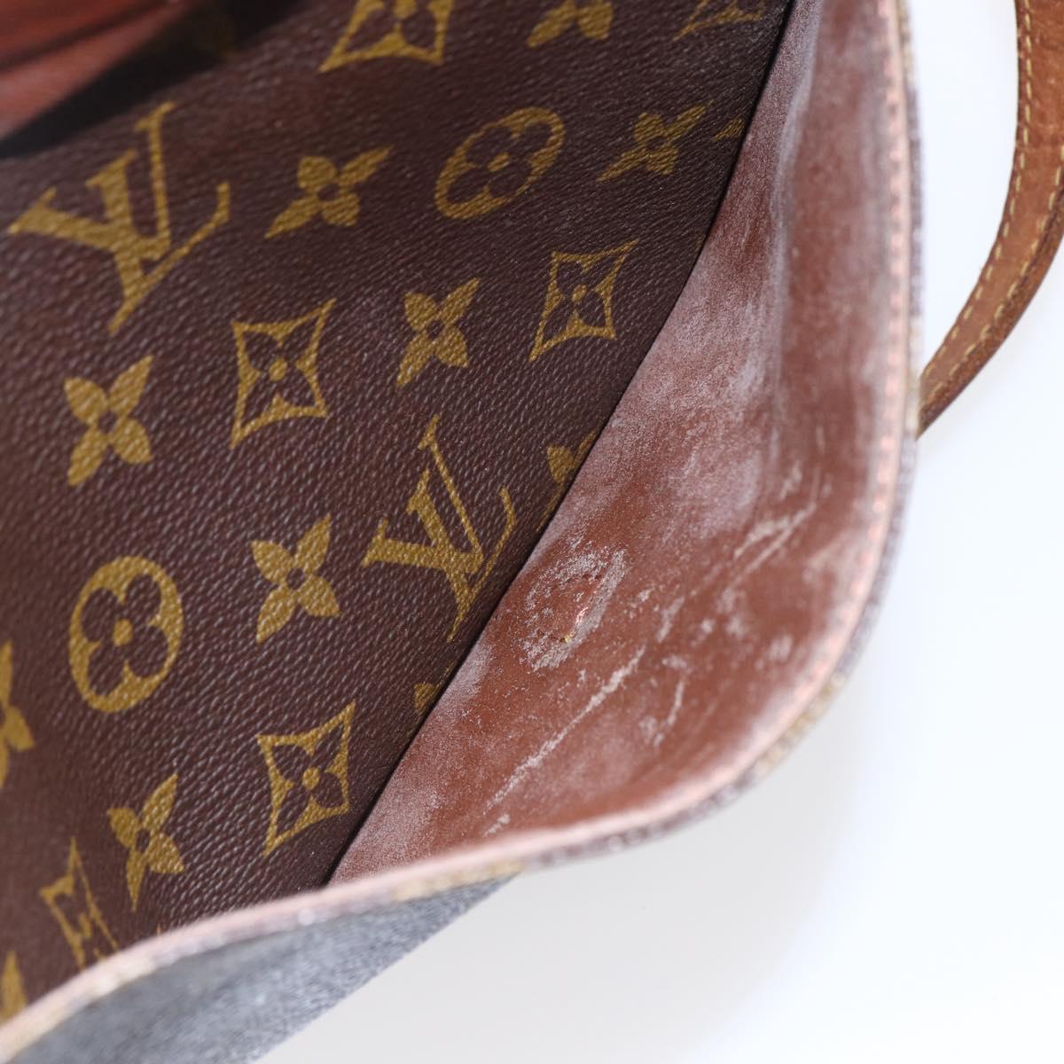 LOUIS VUITTON Monogram Jeune Fille MM Shoulder Bag M51226 LV Auth bs30145