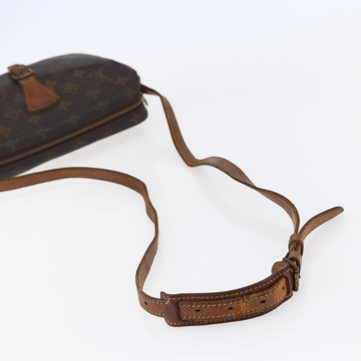 LOUIS VUITTON Monogram Jeune Fille MM Shoulder Bag M51226 LV Auth bs30145