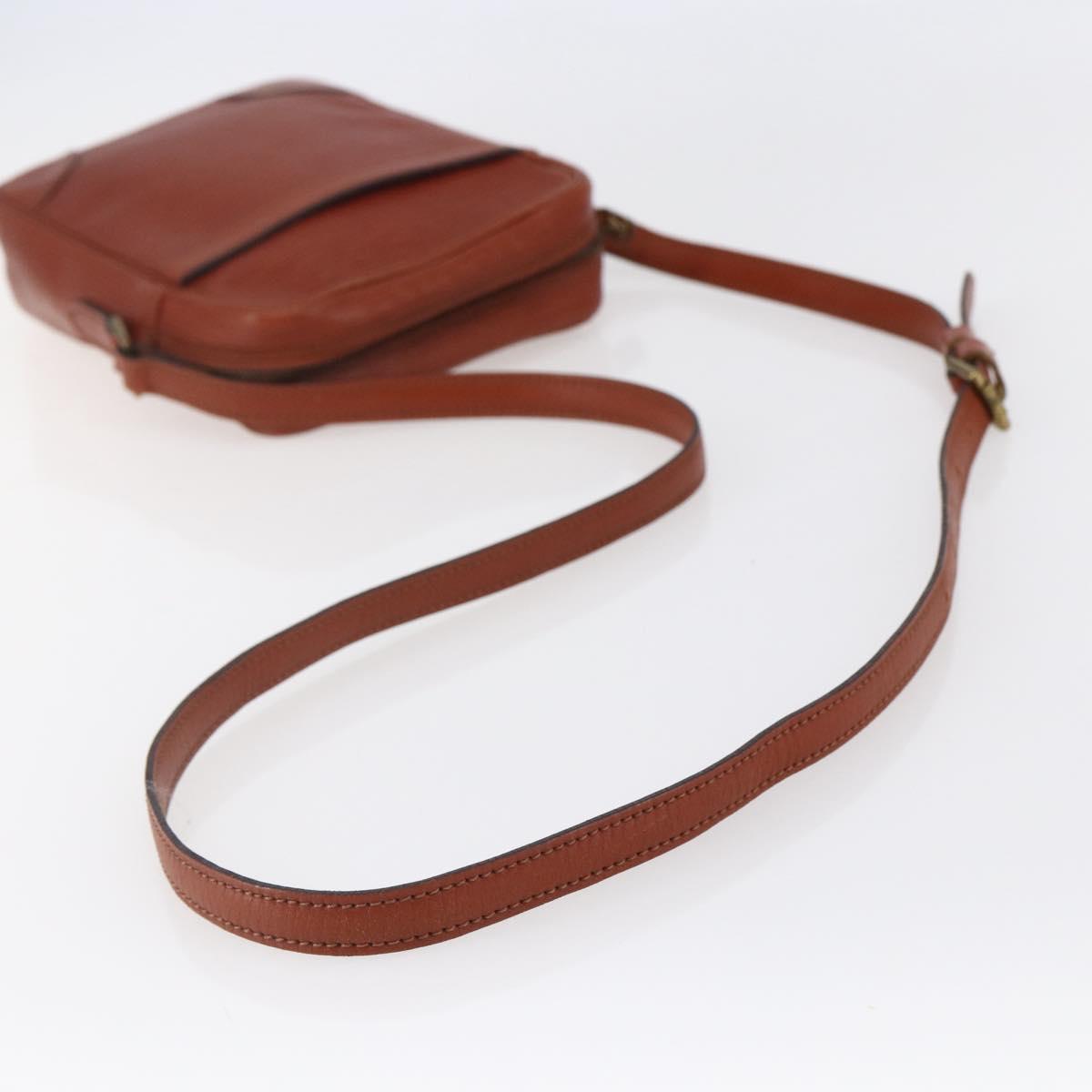 LOUIS VUITTON Epi Danube Shoulder Bag Brown M51694 LV Auth bs30146